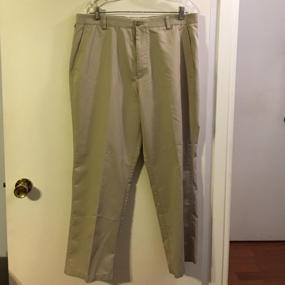 Dockers men's flat front khakis